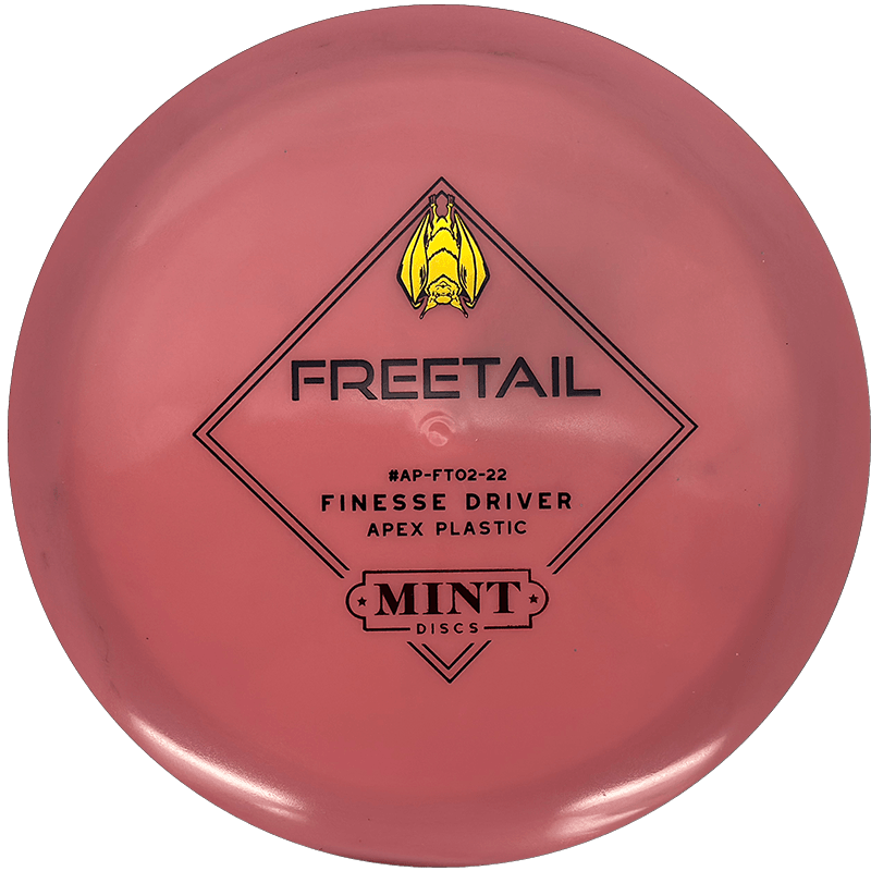 Mint Discs Freetail Mint Discs Freetail - Apex / 174g - Mauve (Black/Yellow) - Skyline Disc Golf