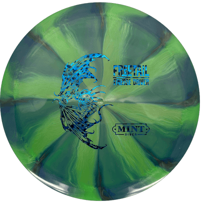 Mint Discs Freetail Mint Discs Freetail - Sublime Swirl / 171g - Lime/Blue Green Swirl (Blue Leopard Print) - Skyline Disc Golf