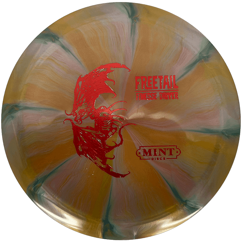 Mint Discs Freetail - Sublime Swirl / 175g - Orange/Gray/Green Swirl (Red)