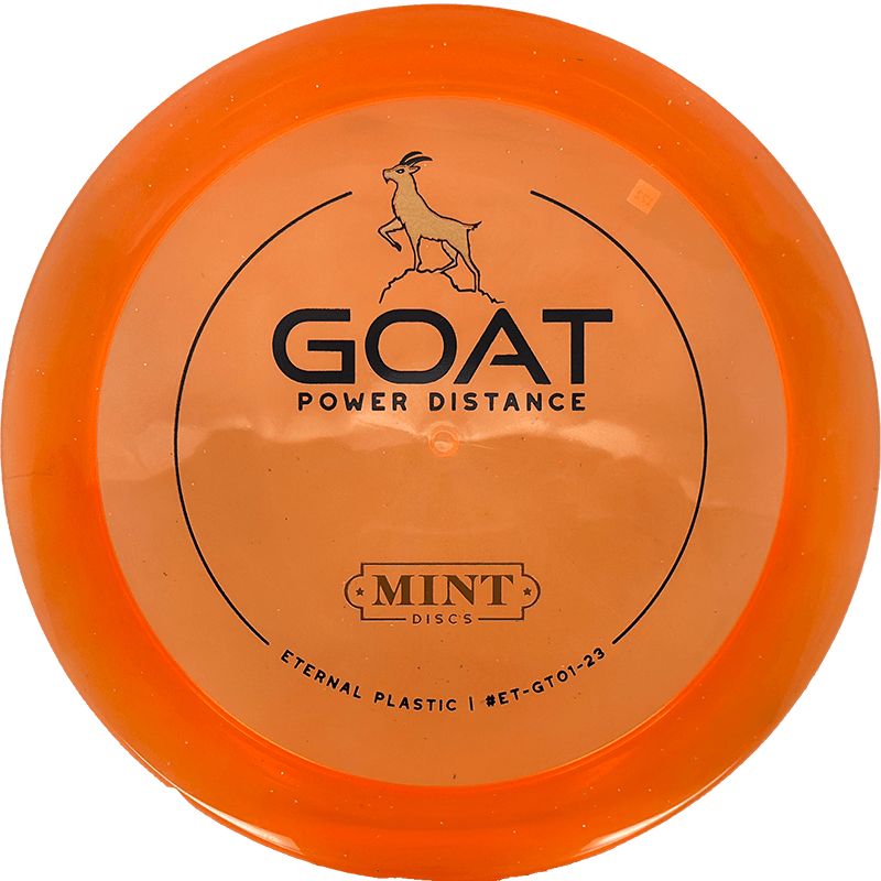 Mint Discs Goat Mint Discs Goat - Eternal / 172g - Orange (Black/Gold) - Skyline Disc Golf