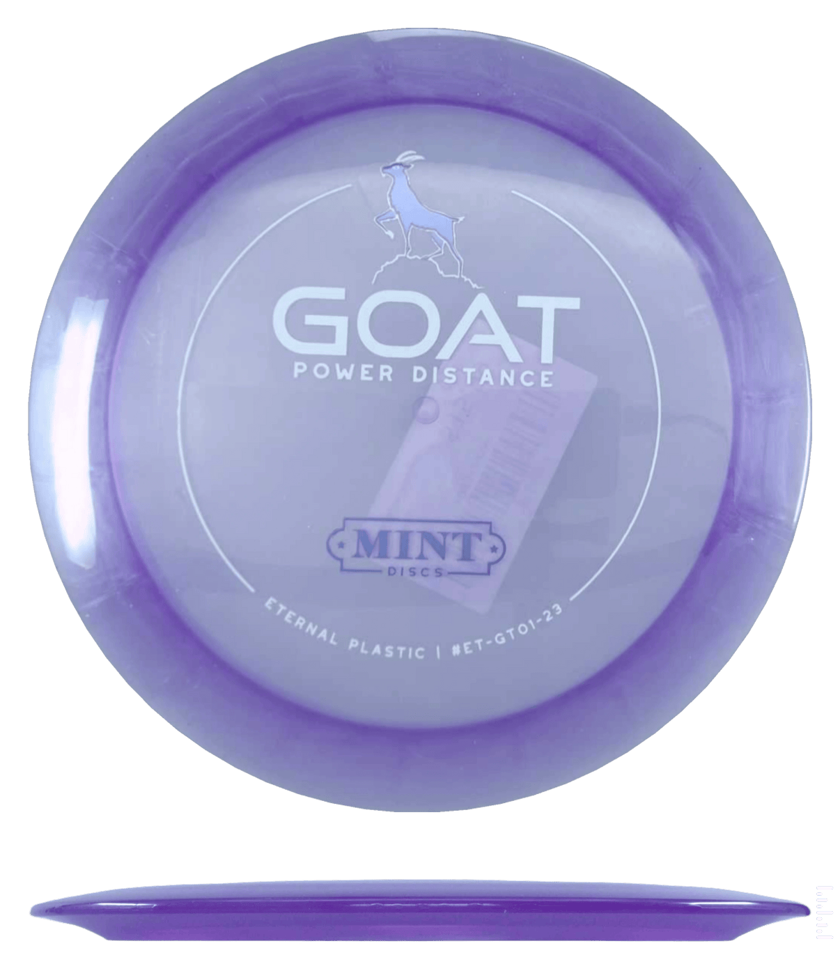 Mint Discs Goat - Eternal / 169g - Purple (White/Lavender) *006* - Skyline Disc Golf
