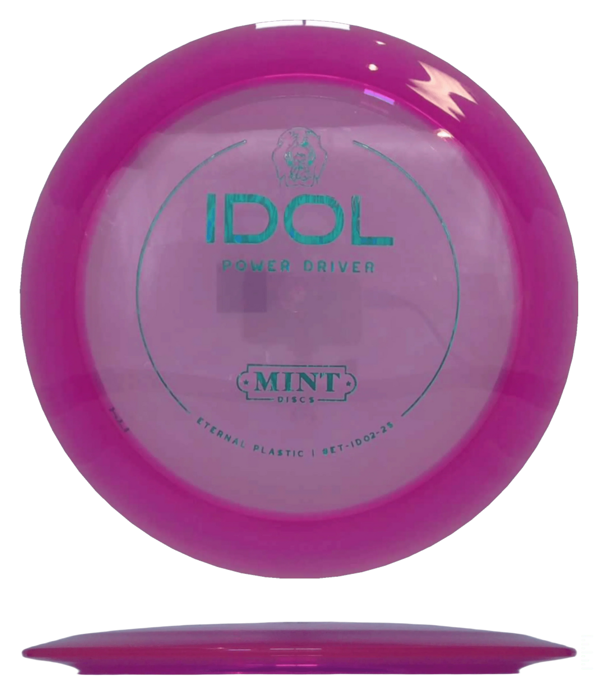 Mint Discs Idol - Eternal Mega Soft / 174g - Pink (Aqua) *034* - Skyline Disc Golf