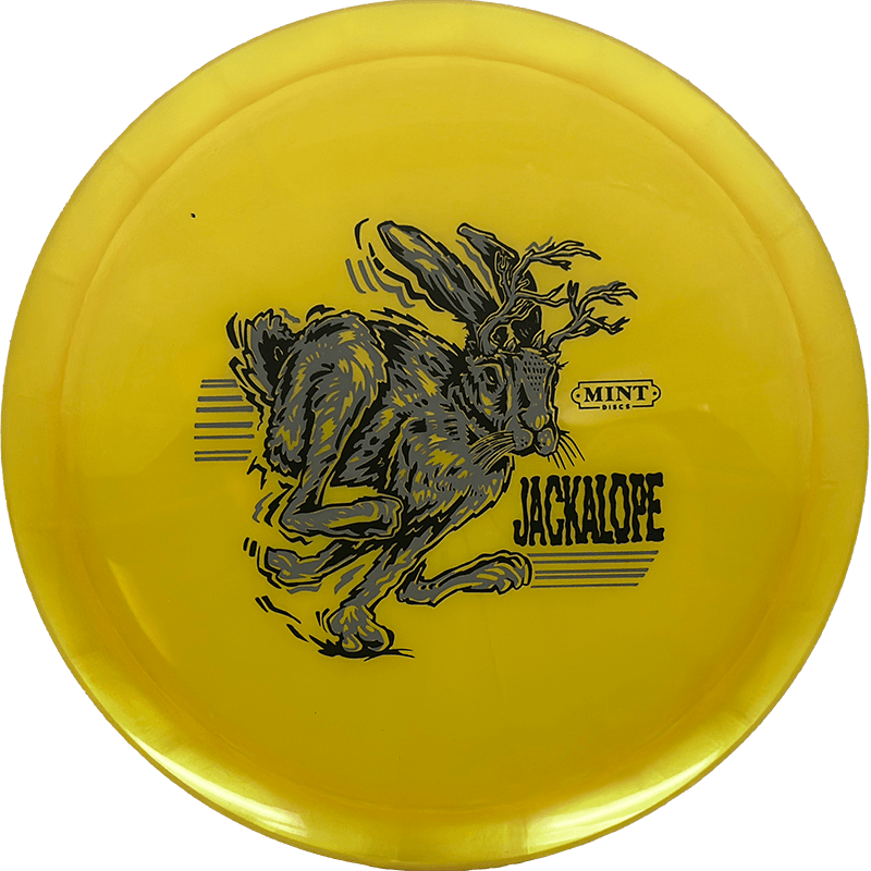 Mint Discs Jackalope Mint Discs Jackalope - Sublime / 168g - Yellow (Black/Pewter) - Skyline Disc Golf