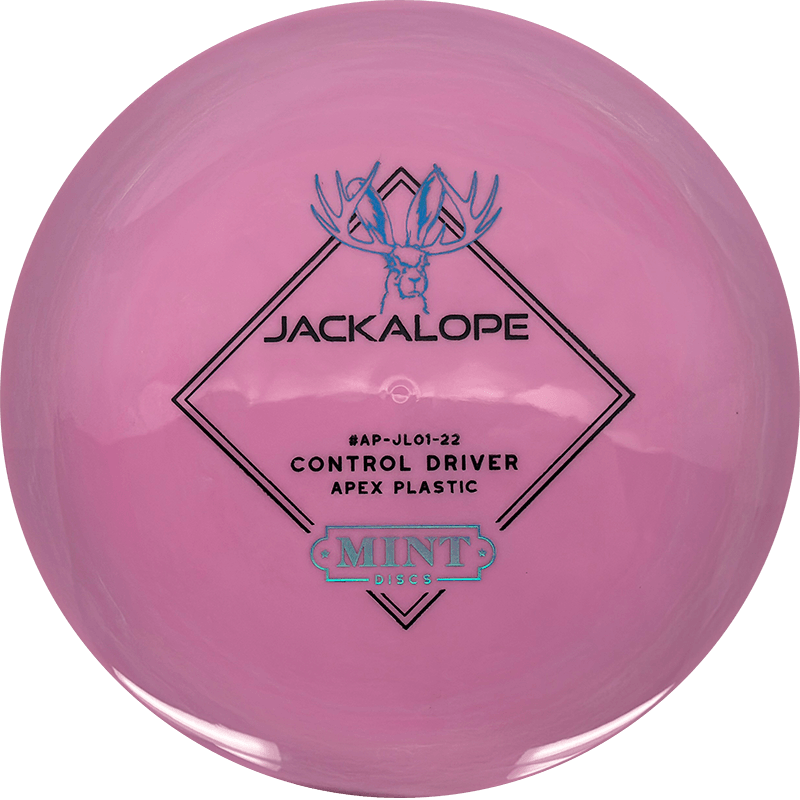 Mint Discs Jackalope Mint Discs Jackalope - Apex / 174g - Pink (Black/Blue Chrome) - Skyline Disc Golf