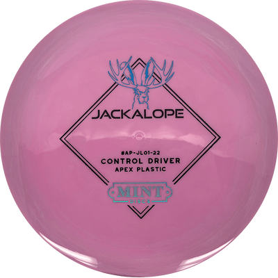 Mint Discs Jackalope Mint Discs Jackalope - Apex / 174g - Pink (Black/Blue Chrome) - Skyline Disc Golf