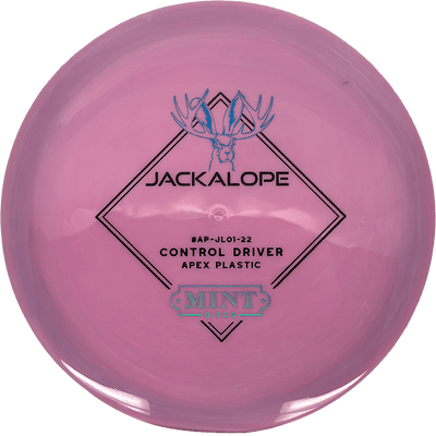 Mint Discs Jackalope Mint Discs Jackalope - Apex / 175g - Pink (Black/Blue Chrome) - Skyline Disc Golf