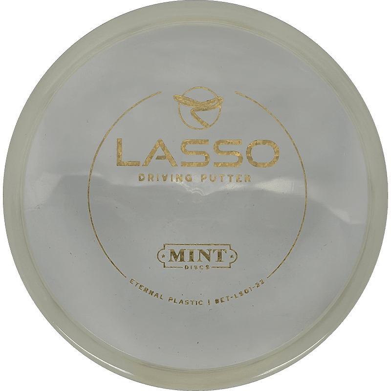Mint Discs Lasso - Eternal / 165g - Clear (Gold Glitter)