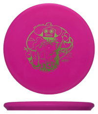 173g - Pink (Yellow Green Foil) Royal Soft Mint Discs Lasso - Skyline Disc Golf