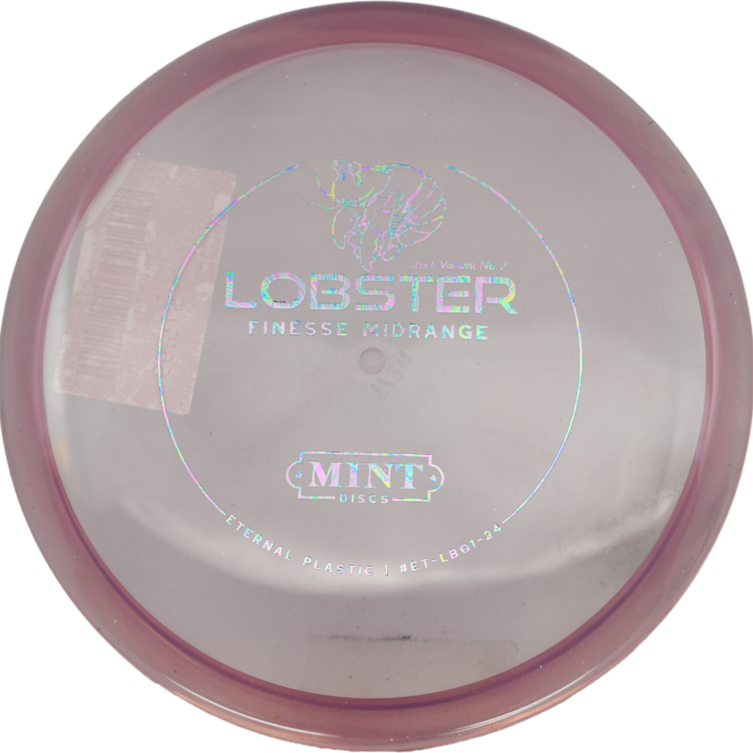 Mint Discs Lobster Mint Discs Lobster - Eternal / 172g - Pink-ish Lavender (Oil Slick - Stock Variant No. 2) - Skyline Disc Golf