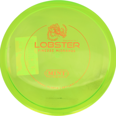 Mint Discs Lobster Mint Discs Lobster - Eternal / 173g - Chartreuse (Orange - Stock Variant No. 1) - Skyline Disc Golf