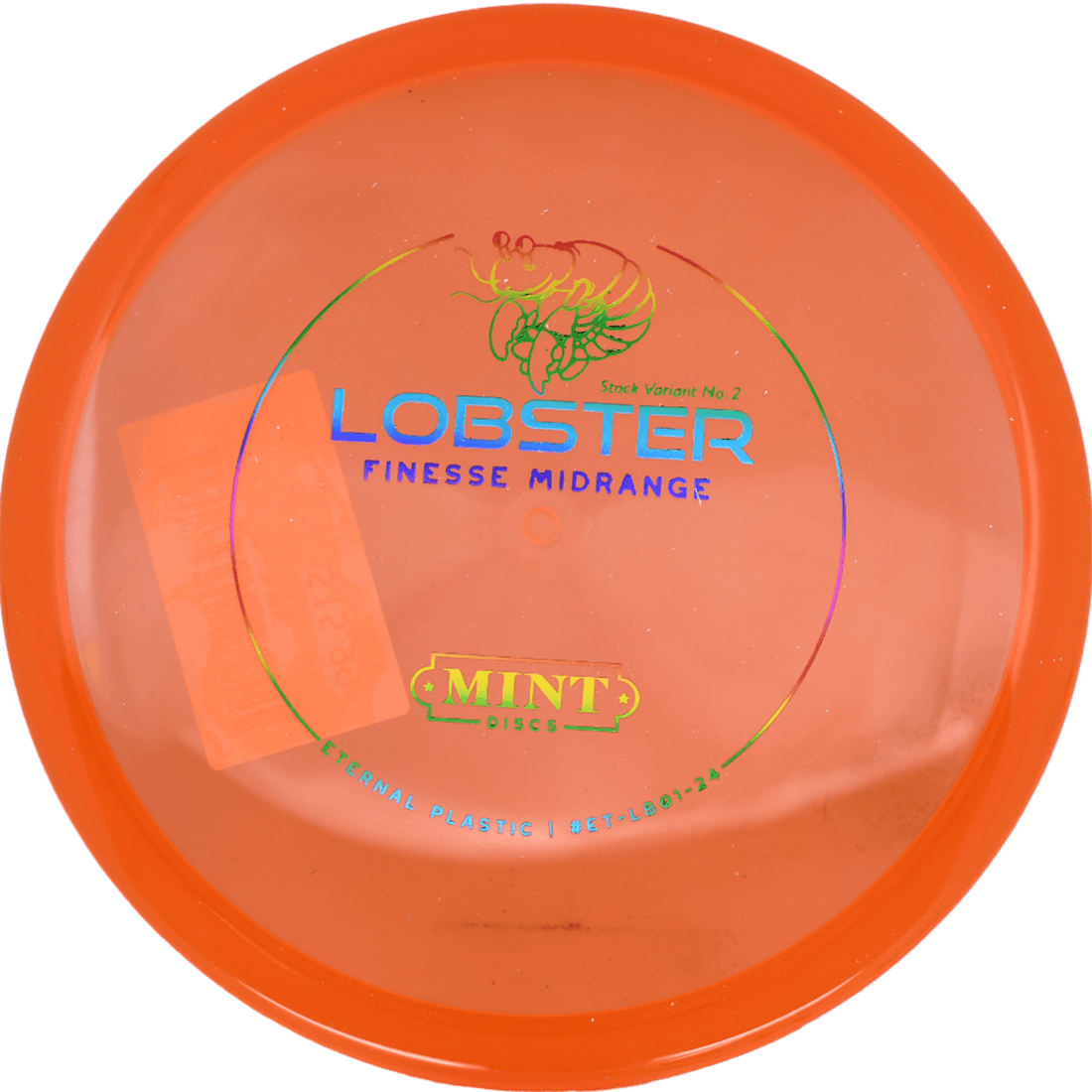 Mint Discs Lobster Mint Discs Lobster - Eternal / 173g - Orange (Rainbow - Stock Variant No. 2) - Skyline Disc Golf