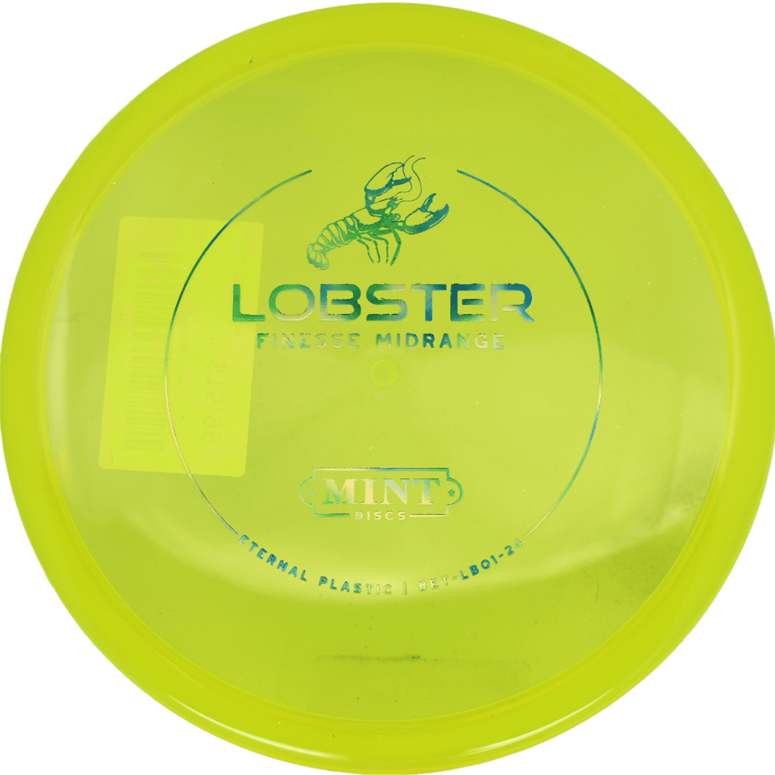 Mint Discs Lobster Mint Discs Lobster - Eternal / 174g - Yellow (Green Jellybean) - Skyline Disc Golf