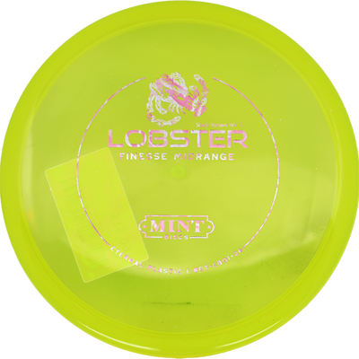 Mint Discs Lobster Mint Discs Lobster - Eternal / 175g - Yellow (Pink Rose - Stock Variant No. 1) - Skyline Disc Golf