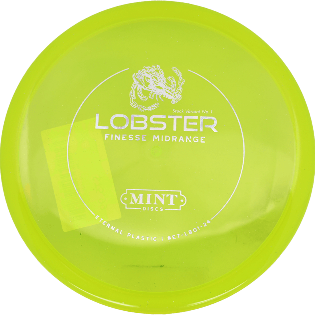 Mint Discs Lobster Mint Discs Lobster - Eternal / 175g - Yellow (White - Stock Variant No. 1) - Skyline Disc Golf