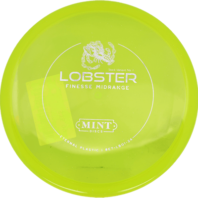 Mint Discs Lobster Mint Discs Lobster - Eternal / 175g - Yellow (White - Stock Variant No. 1) - Skyline Disc Golf