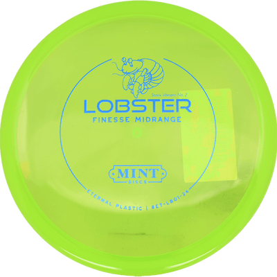 Mint Discs Lobster Mint Discs Lobster - Eternal / 177g - Highlighter Green (Blue - Stock Variant No. 2) - Skyline Disc Golf