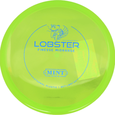 Mint Discs Lobster Mint Discs Lobster - Eternal / 178g - Highlighter Green (Blue - Stock Variant No. 2) - Skyline Disc Golf