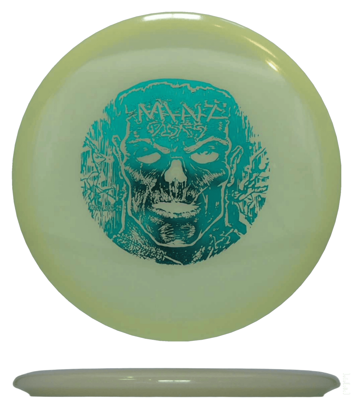 178g - Glow (Blue Green Foil - Halloween Stamp) *038* Nocturnal Mint Discs Lobster - Skyline Disc Golf