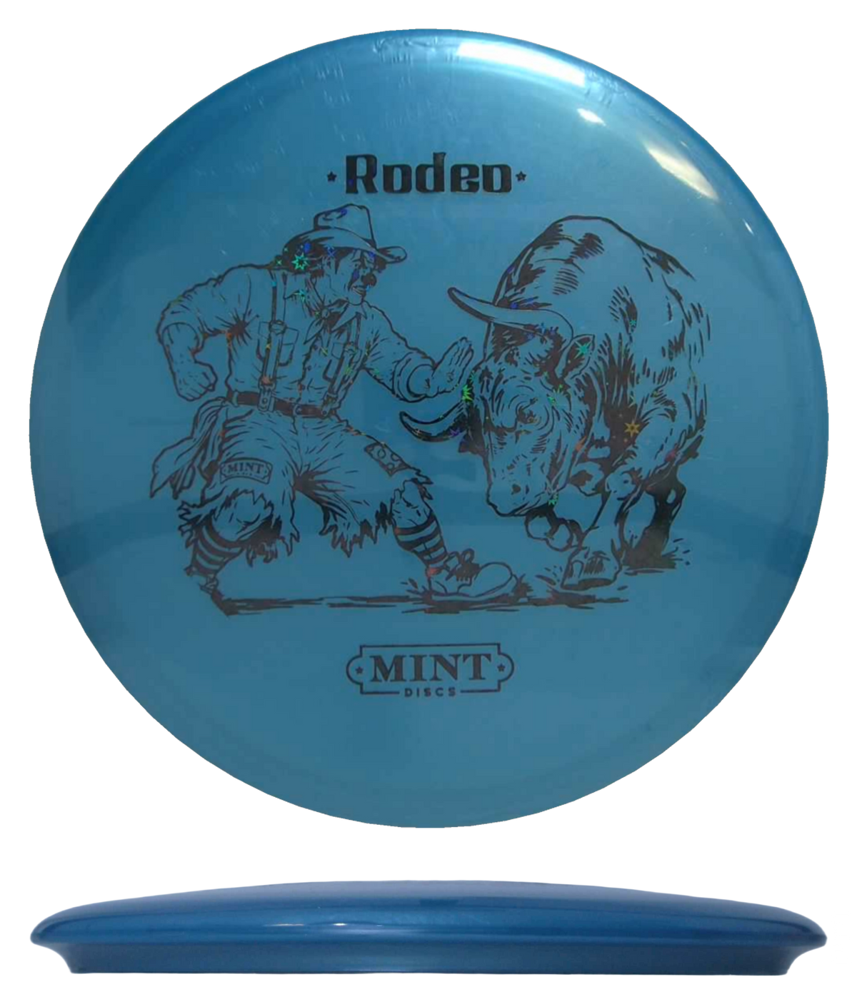 Mint Discs Rodeo - Sublime / 179g - Blue (Black Chrome) - Skyline Disc Golf