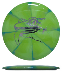 Mint Discs Salamander - Swirly Apex / 173g - Green Burst (Oil Slick) - Skyline Disc Golf