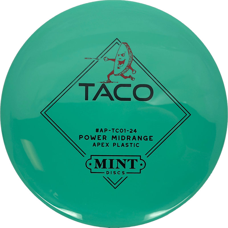 Mint Discs Taco Mint Discs Taco - Apex / 176g - Mint Green (Black/Red) - Skyline Disc Golf