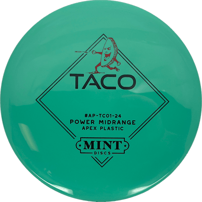 Mint Discs Taco Mint Discs Taco - Apex / 176g - Mint Green (Black/Red) - Skyline Disc Golf