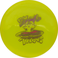 Mint Discs Taco - Apex / 174g - Yellow (Gold/Rainbow - Skull Tacos) - Skyline Disc Golf