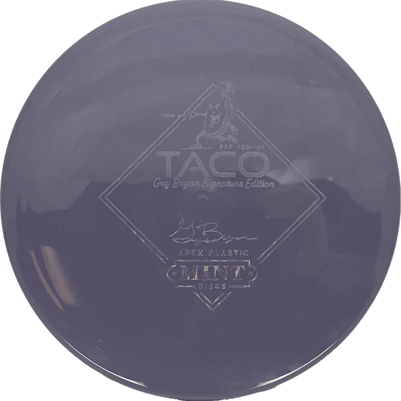 Mint Discs Taco - Apex - Guy Boyan Signature Series / 173g - Slate Lavender (Ghost) - Skyline Disc Golf