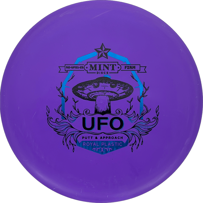 172g - Royal Purple (Black/Blue) *1001* Royal Firm Mint Discs UFO - Skyline Disc Golf