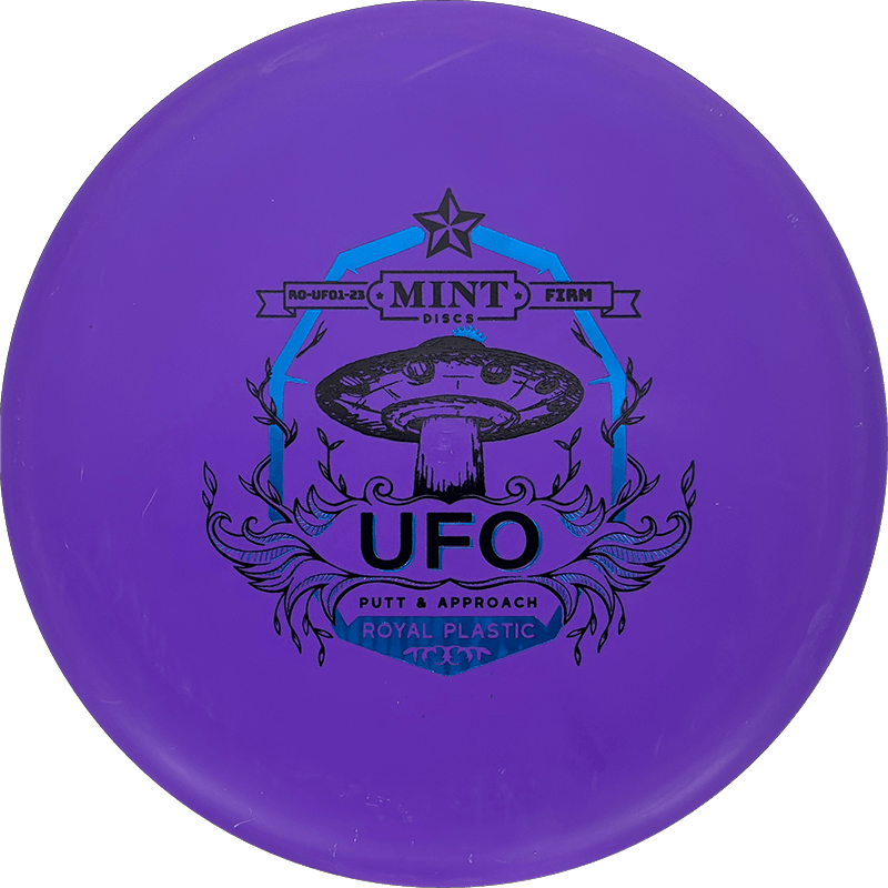 Mint Discs UFO Mint Discs UFO - Royal Firm / 172g - Royal Purple (Black/Blue) *1001* - Skyline Disc Golf