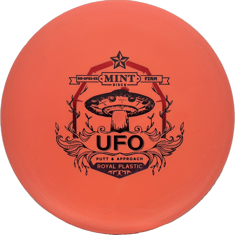 Mint Discs UFO Mint Discs UFO - Royal Firm / 173g - Orange (Black/Red) - Skyline Disc Golf