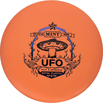 Mint Discs UFO Mint Discs UFO - Royal Firm / 173g - Orange (Black/Violet) - Skyline Disc Golf