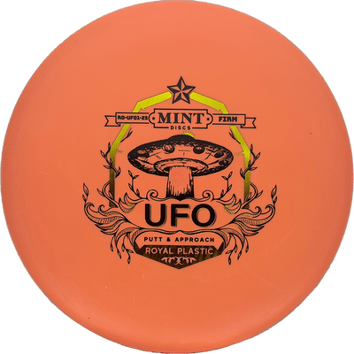 Mint Discs UFO Mint Discs UFO - Royal Firm / 173g - Orange (Black/Yellow Gold) - Skyline Disc Golf