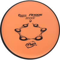 165g - Orange (Black) Electron Firm MVP Anode - Skyline Disc Golf