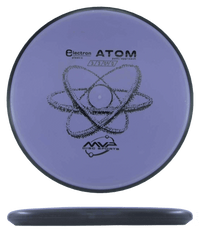 171g - Pastel Lavender (Black) Electron MVP Atom - Skyline Disc Golf