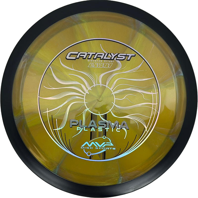 MVP Catalyst MVP Catalyst - Plasma / 173g - Dirty Green-ish Burst (Chrome) - Skyline Disc Golf