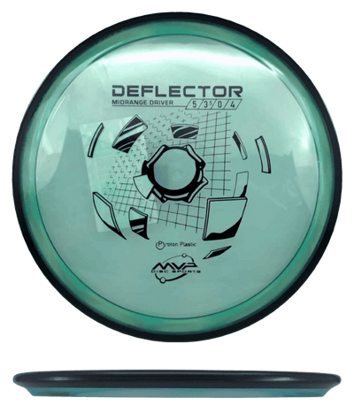 MVP Deflector MVP Deflector - Proton / 178g - Seafoam (Black) - Skyline Disc Golf