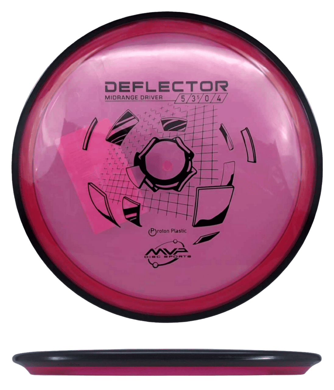 MVP Deflector MVP Deflector - Proton / 173g - Red-ish (Black) - Skyline Disc Golf