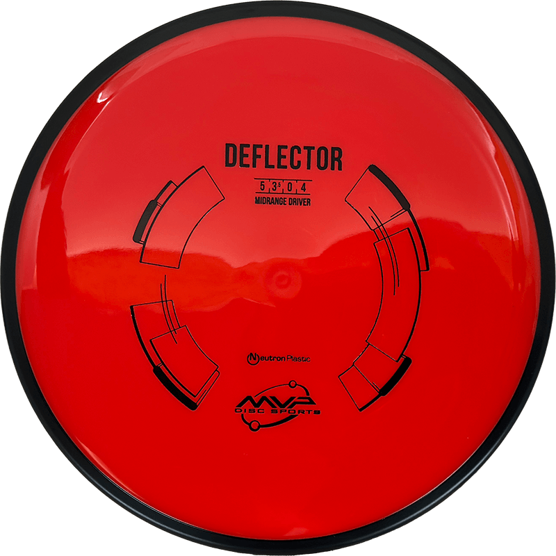 MVP Deflector MVP Deflector - Neutron / 176g - Red (Black) - Skyline Disc Golf