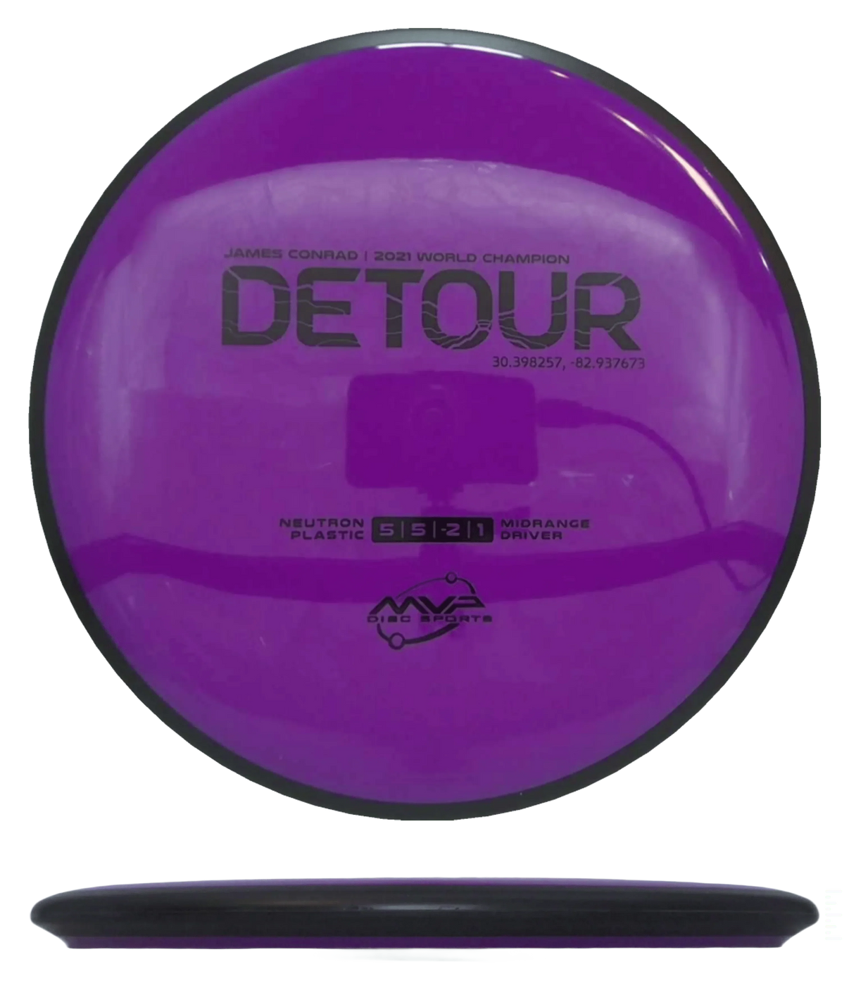 MVP Detour - Neutron / 174g - Purple (Black) - Skyline Disc Golf