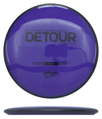167g - Purple (Black) Neutron MVP Detour - Skyline Disc Golf