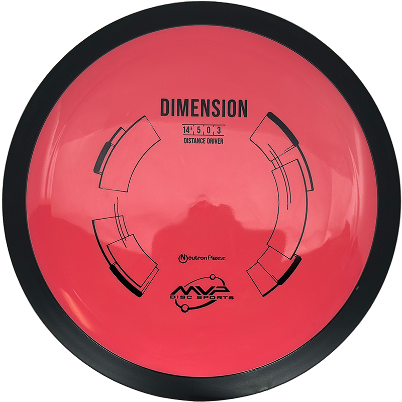 MVP Dimension MVP Dimension - Neutron / 174g - Red-ish Pink (Black) - Skyline Disc Golf