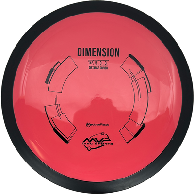 MVP Dimension MVP Dimension - Neutron / 174g - Red-ish Pink (Black) - Skyline Disc Golf