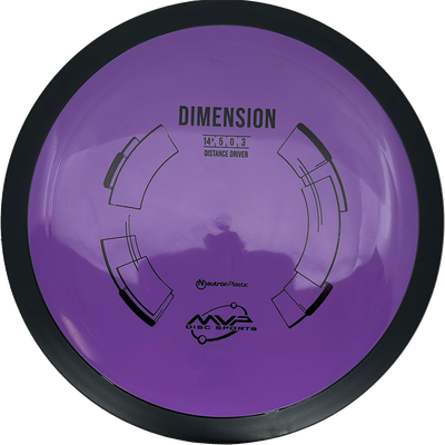 MVP Dimension MVP Dimension - Neutron / 174g - Purple (Black) - Skyline Disc Golf