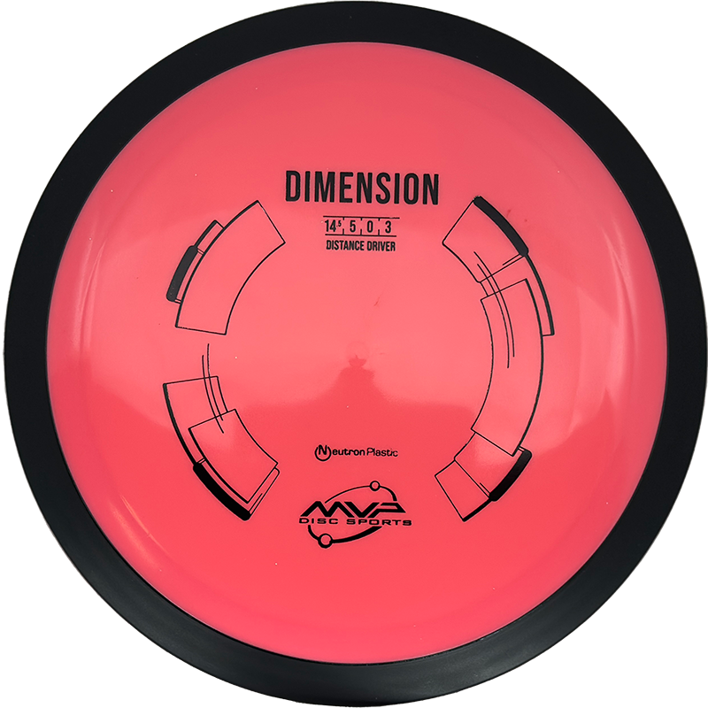 MVP Dimension MVP Dimension - Neutron / 174g - Salmon (Black) - Skyline Disc Golf