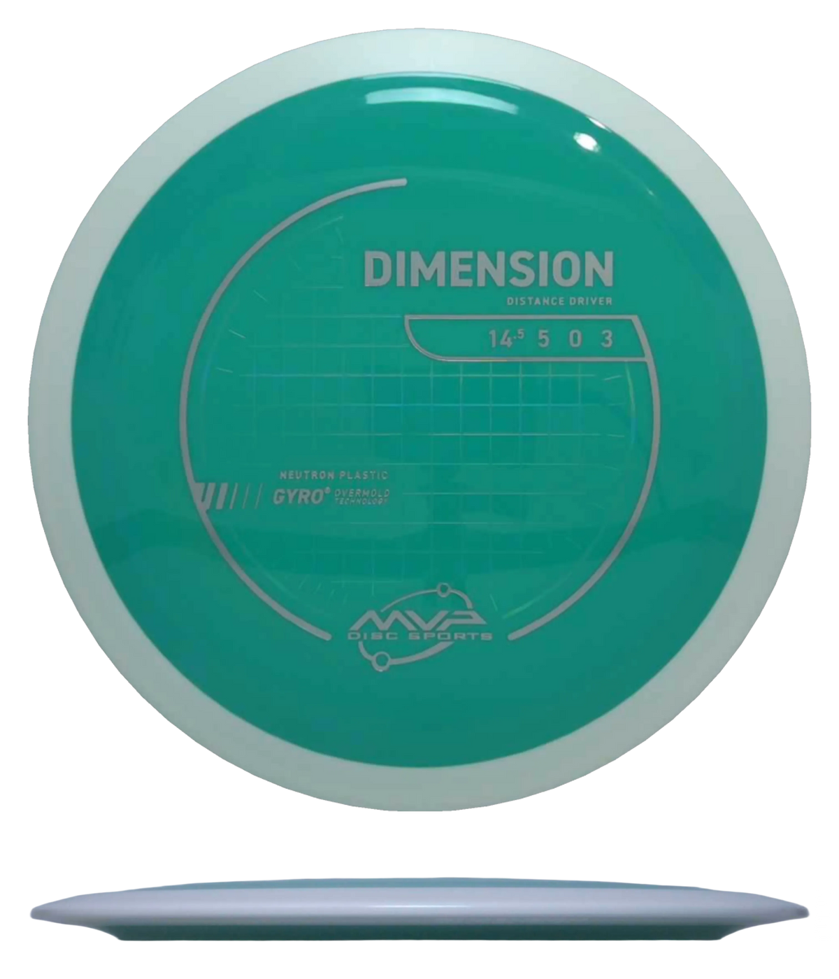 MVP Dimension - Neutron / 172g - Mint (Silver) - Skyline Disc Golf