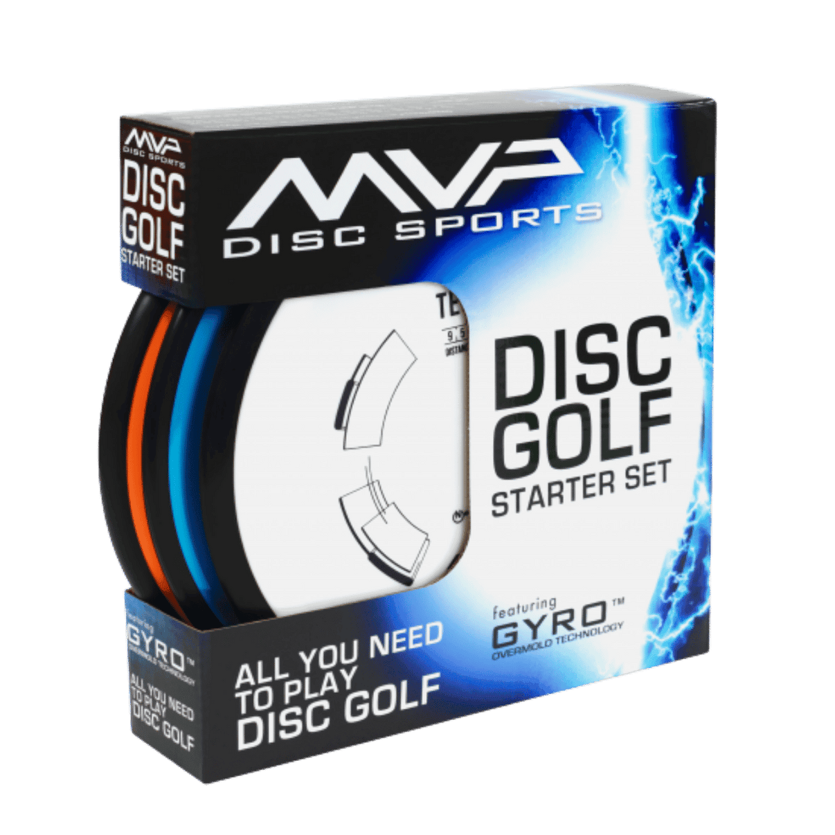 MVP Premium Disc Golf Starter Set - Premium Disc Golf Set