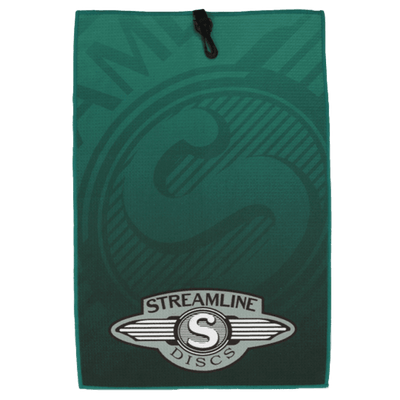 MVP Disc Sports Sublimated Towel MVP Disc Sports Sublimated Towel - Streamline - Sublimated / Green - Skyline Disc Golf