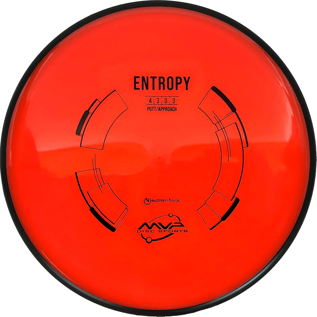 MVP Entropy - Neutron / 167g - Orange (Black) - Skyline Disc Golf