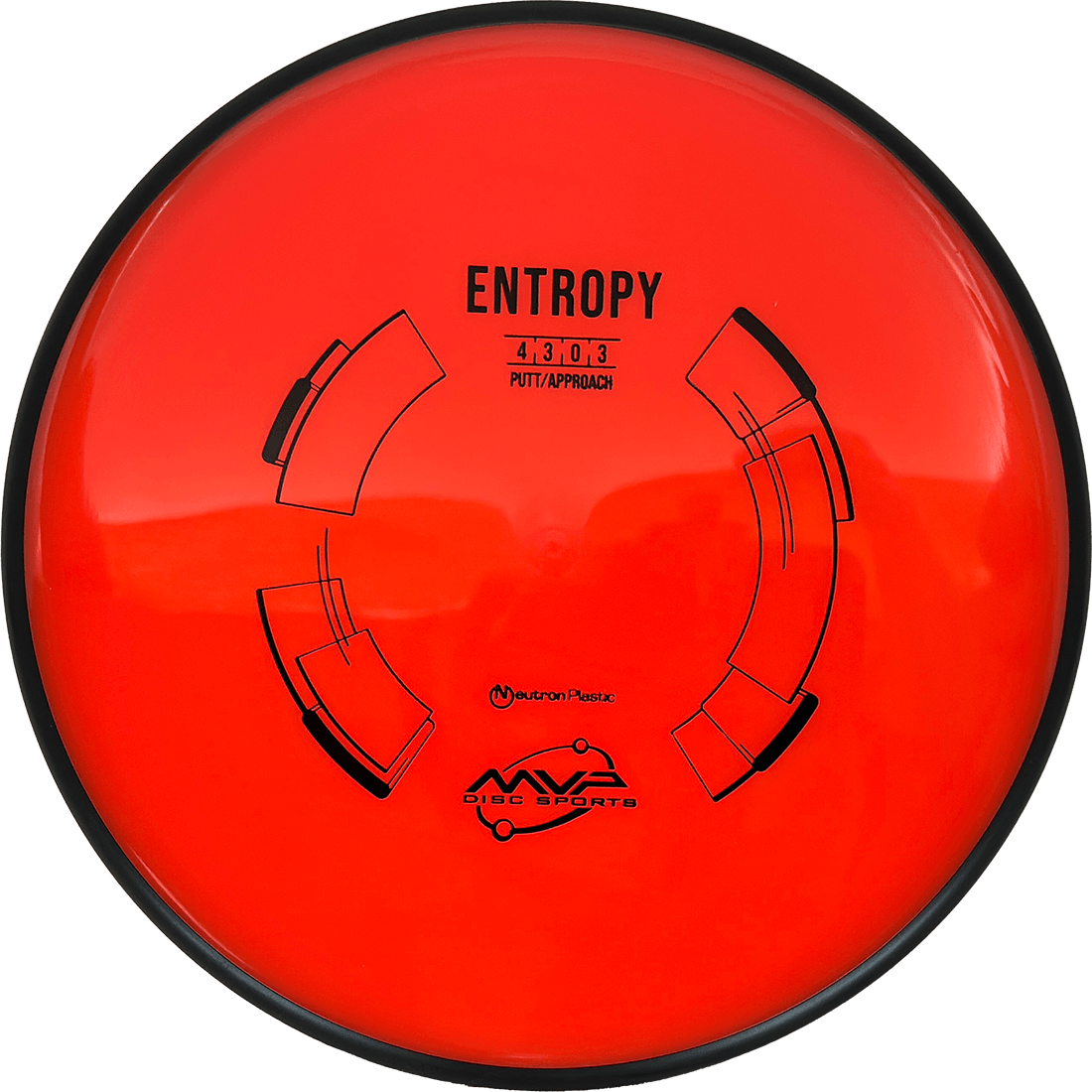 MVP Entropy MVP Entropy - Neutron / 173g - Orange (Black) - Skyline Disc Golf